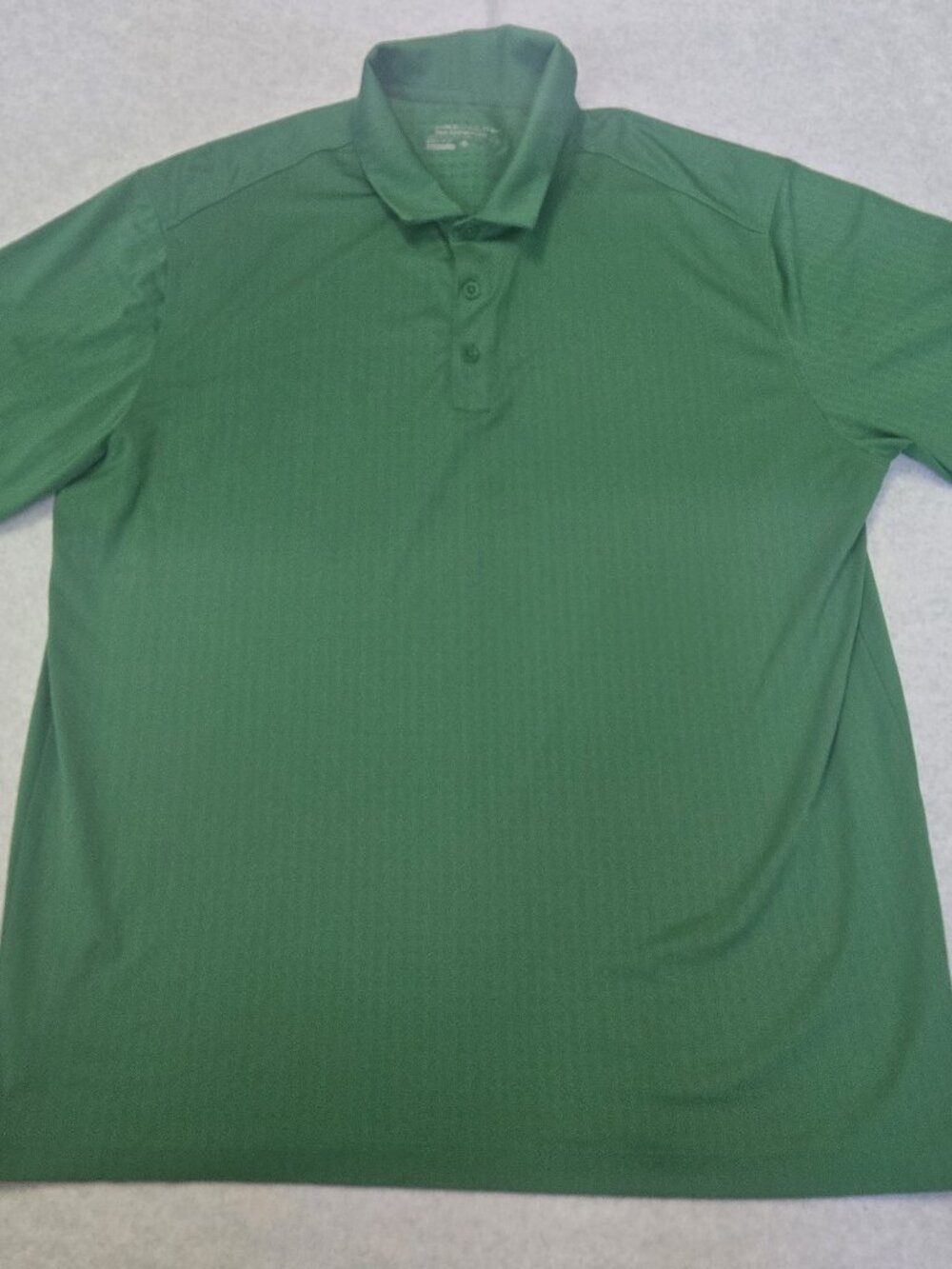 Nike Dri Fit Golf Men's Polo XL Green Tour Performance